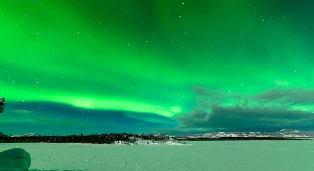 The Yukon is a great place to see the Northern Lights in Canada © www.depositphotos.com/PiLens