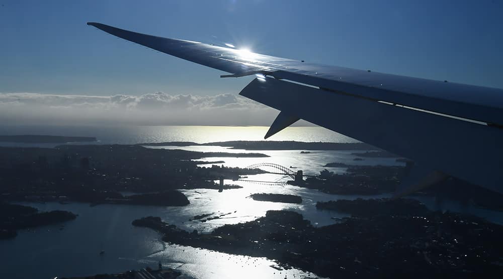 Arriving in Sydney