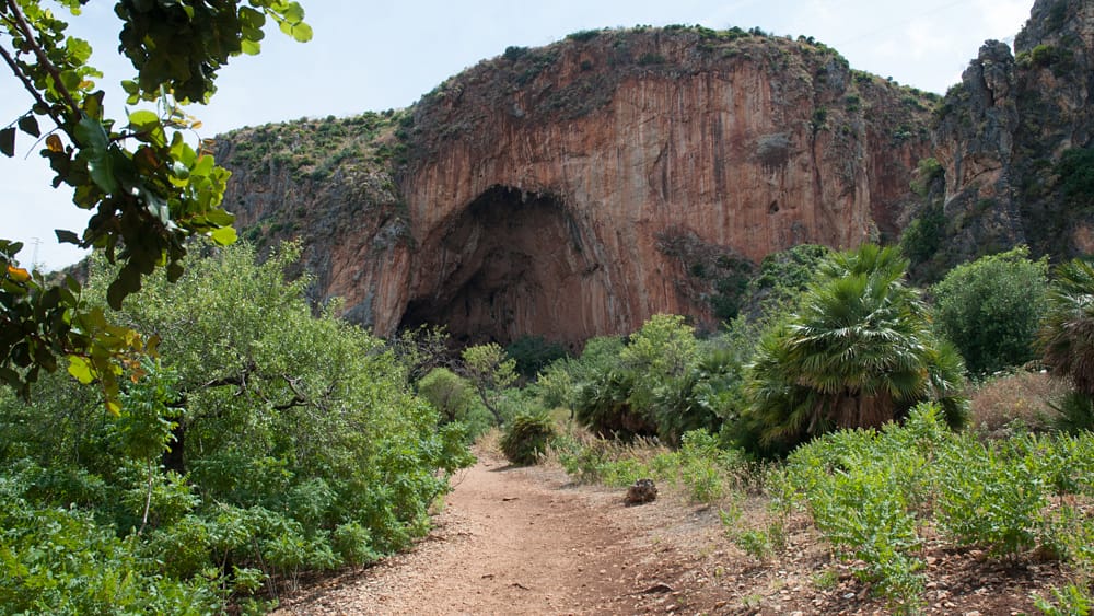 The Reserve Naturale Orientale Dello Zingaro protects a large proportion of the San Vito peninsula