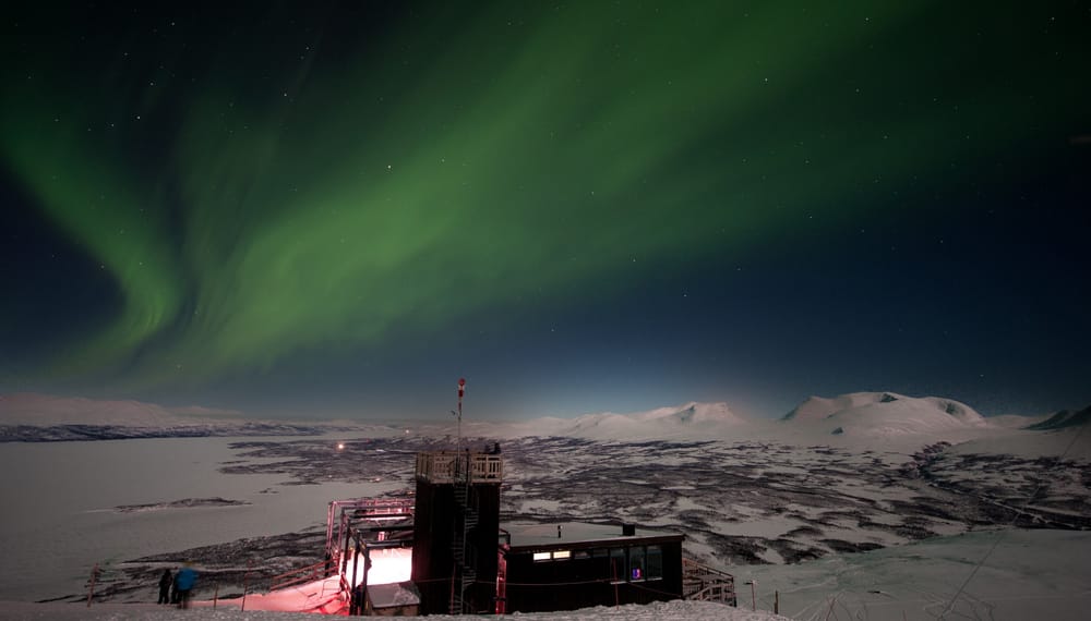 Northern Lights over Abisko © Lola Akinmade Åkerström - source: http://imagebank.sweden.se