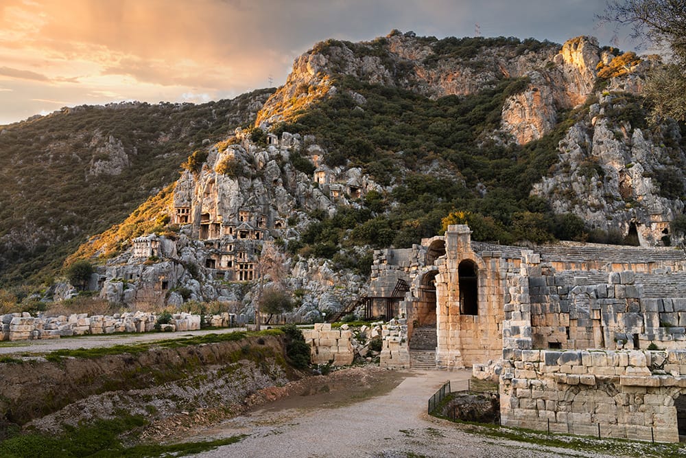 Finding Santa Myra, Turkey ruins