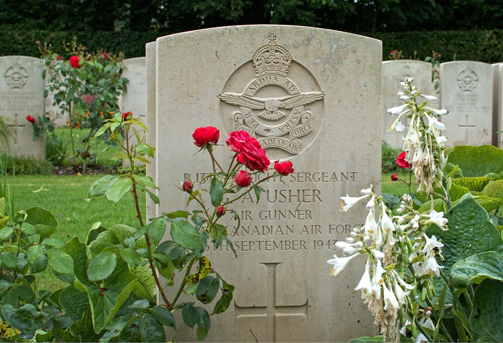 Battlefields of Europe war cemetery