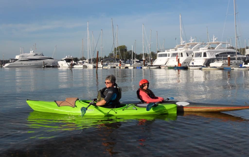 An early morning start for a paddle up the Hamble © Gordon Lethbridge 2014