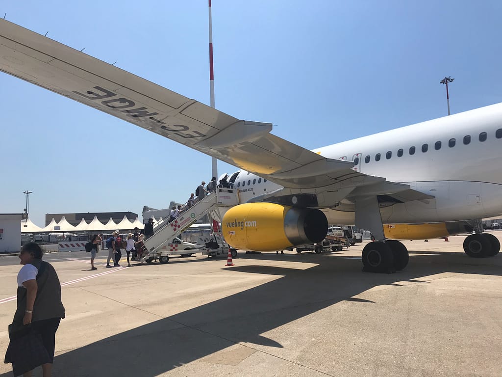 Vueling Airlines on the tarmac