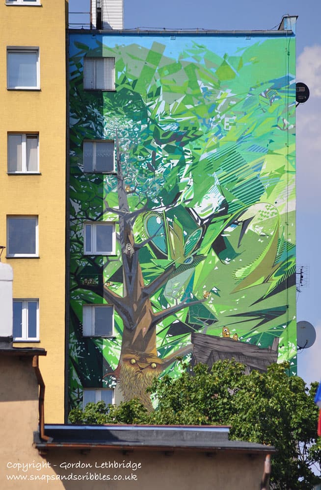 Etam Cru's Mural reaches 10 storeys