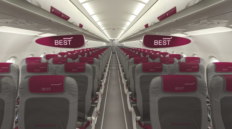 Germanwings Interior